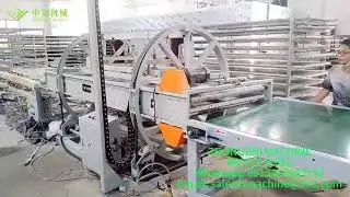 interior design decoration soft stone porcelain flexible tiles machine spraying production line