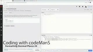 Codewars 8 kyu Formatting Decimal Places #0 JavaScript