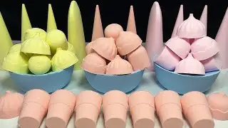 Satisfying Video I ASMR Baking Soda I Delicious cake bowls