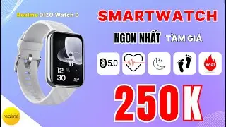 Realme DIZO Watch D. Дешевые часы всего за 250 тыс., но с чрезвычайно мощными функциями!