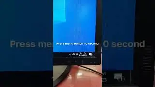 #Lenovo Thinkvision monitor menu lock #lenovo monitor menu lovked # menu lock #lcd panal lock #lock