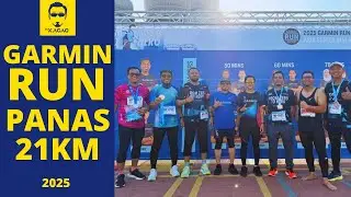 GARMIN RUN ASIA SERIES MALAYSIA 2025 RACE DAY 21KM | Coros Nomad Running Event Vlog
