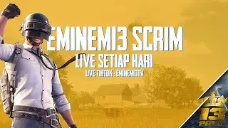 [LIVE]  SCRIM TIKTOK @EMINEM13TV #PUBGMOBILE #SCRIMPUBG #SCRIMPUBGLIVE