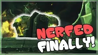 Hellfire Assault FINALLY Nerfed in 8.2 - HFC Mythic Solo WoW