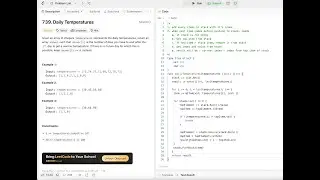 LeetCode: 739. Daily Temperatures (Golang & Java)