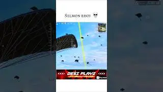 Selmon bhai Wild entry 💀! in new Update 💀! #bgmi #shorts #desiplayz