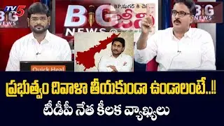 TDP Leader Neelayapalem Vijay About AP Financial Situattion | YS Jagan | PM Narendra Modi | TV5 News