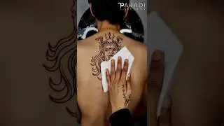 kaali maa line art tattoo #trending