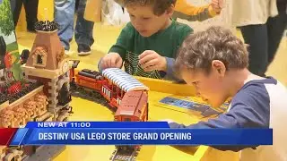 LEGO Store grand opening at Destiny USA