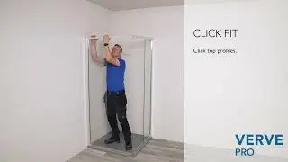 Flair Showers | VERVE PRO | Corner Entry Shower Door