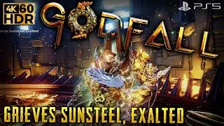 Godfall - Grieves Sunsteel Exalted  - 4k HDR 60fps [PS5]