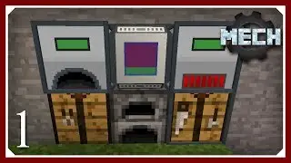 Minecraft Mechanization E01: Механизация начинается! | 1.13.2 Vanilla Data Pack Server Patreon