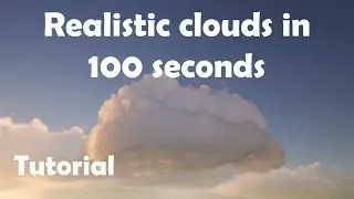 Realistic Clouds in 100 seconds UE5 Tutorial