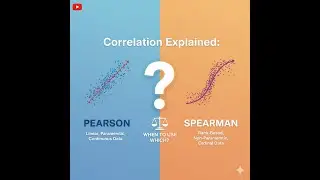 Pearson vs. Spearman Correlation Explained: When to Use Which?