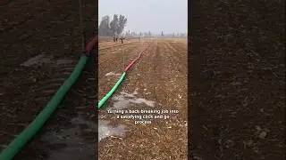 FASTEST Farm Irrigation Setup is GENIUS