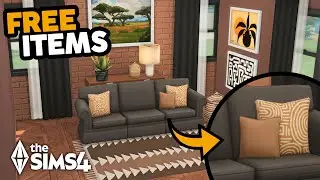 *БЕСПЛАТНЫЕ* предметы и исправления ошибок для Sims 4!