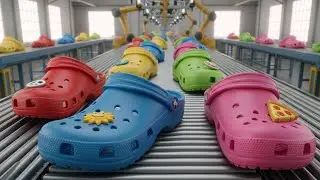 Relaxing 100% Automated Cross Shoe Production Line