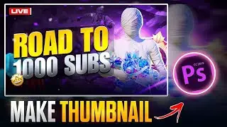 Make This Thumbnail Like Kemo & Synzx In Pscc 🔥 || how to make thumbnail for youtube 🥸