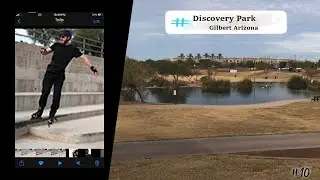 84mm Rollerblades At A Suburban Park!! (Inline Skating)