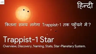 (Hindi) Trappist-1 | कितना समय लगेगा Trappist1 तक पहुँचने में ? | Overview, Discovery, Naming, Stats