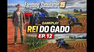 Rei do Gado #12 | Fizemos muita silagem e ja preparamos o campo | Farming simulator 25