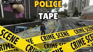 Como Instalar Police Tape | GTAV | LSPDFR | MOD |#lspdfr #tutoriales #modsgta5