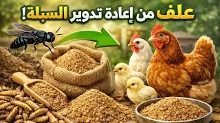 اصنع علف فراخ بنفسك وفي البيت من السبلة😂
