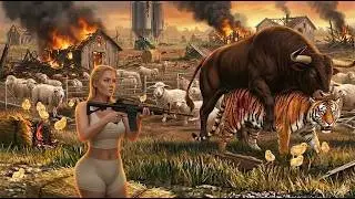 Epic Wildlife Battle on the Farm | Hunters Face Massive Tiger Threat