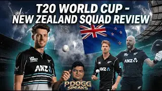 Captain Santner&rsquo;s Era Begins! | T20 World Cup New Zealand Squad Review | Pdoggspeaks