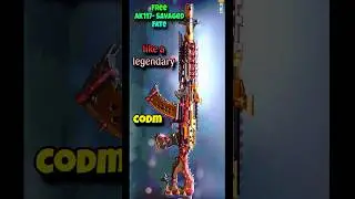 Free Gun skin in Cod mobile || Get free Ak117- Savaged Fate epic gun skin #shorts #youtubeshorts