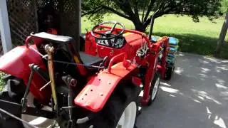 Yanmar YM1702D Bucket Loader Test