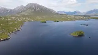 Lough Corrib, Ballynahinch, and Pine Island in Galway