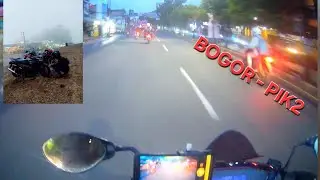SUASANA JALANAN PAGI HARI BOGOR - PIK2