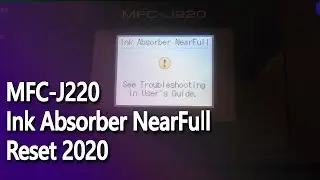 Brother MFC-J220 ink absorber full reset