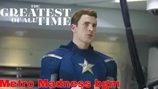 G.O.A.T x Captain America|Metro Madness bgm|Goat interval bgm captain america version|