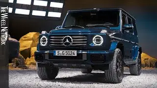 2025 Mercedes-Benz G-Class Reveal &ndash; Exterior, Interior (Mercedes-Benz G500 Facelift / Sodalith Blue)