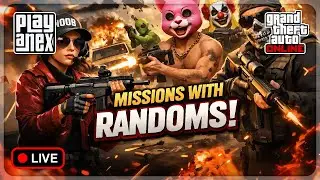 🔴 GTA Online Live Stream // Missions with Randoms Chaos // PS5-Pro
