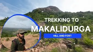 Makalidurga hill and fort trek - A relaxed trek with satisfying views near Bangalore. #lonetrekking