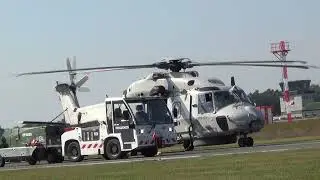 NH90 Departing Kleine Brogel, Sanicole airshow 2024