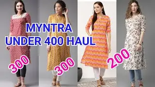 Myntra kurti haul | under 400 | daily wear kurtis part-1| sangria, Moda rapido