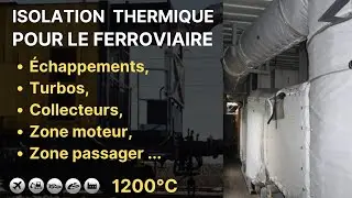 Isolation thermique pour le ferroviaire