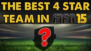 The BEST 4 STAR Team in FIFA 15 / Best Line-up Tactics & Formation