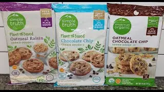 Simple Truth (Kroger) Cookie Dough: Oatmeal Raisin, Chocolate Chip & Oatmeal Chocolate Chip Review