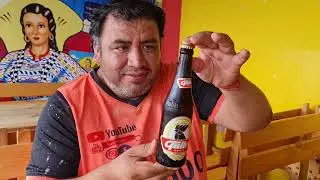 por primera vez probando cerveza🍺 