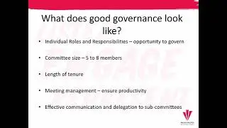 Club Governance and Management