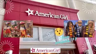 Come along with me to the American Girl Doll Store Houston
