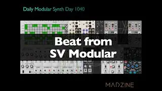 Beat from SV Modular  - Day 1040
