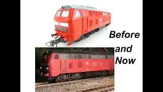 Roco Hobby, DB Regio br 215 after some improvements I done
