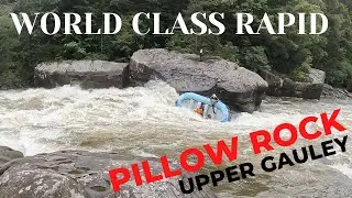 Whitewater Rafting Flips / Carnage - Pillow Rock Rapid Upper Gauley River  - Room of Doom