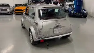 1975 Austin Mini Cooper - Silver / Burgundy - Only 8K Miles!